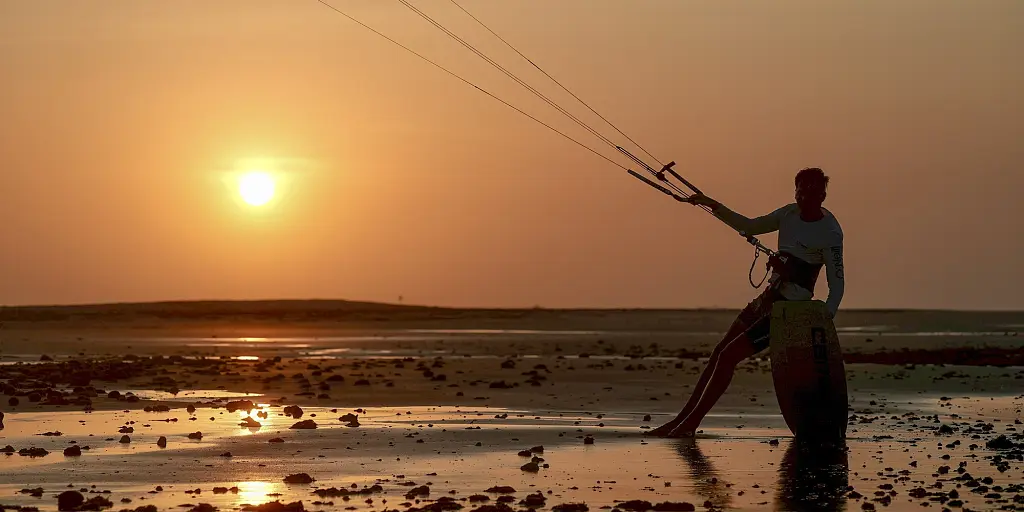 Moréias Sunset Kitesurf