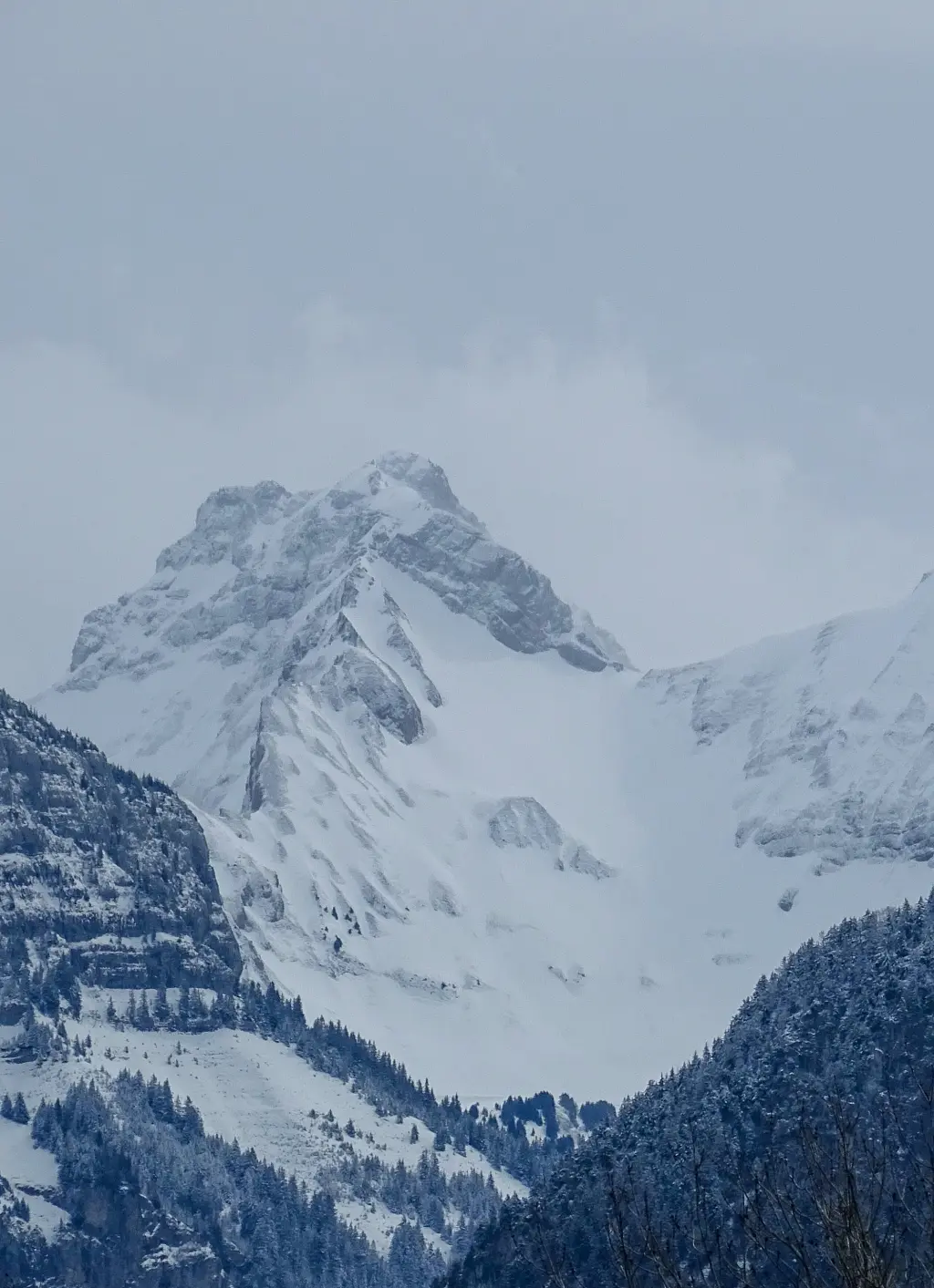 Le Grand Bornand Snowy Mountain