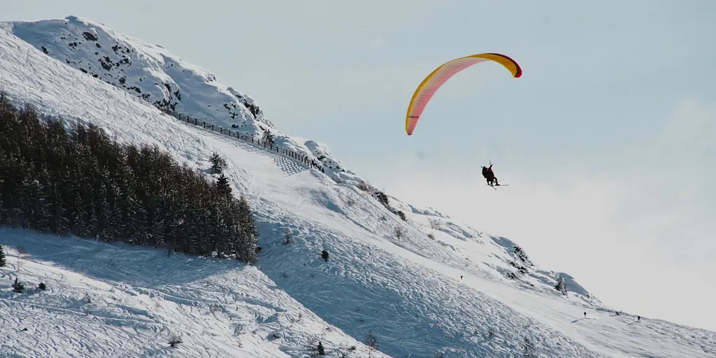Winter sports in Les Deux Alpes